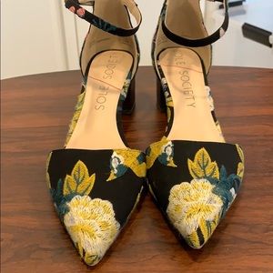 Sole Society Embroidered Shoes